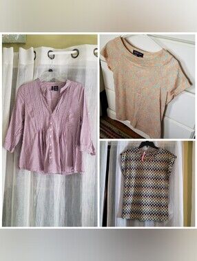 Lot Of 3 Tops Sz Medium In Great Condition